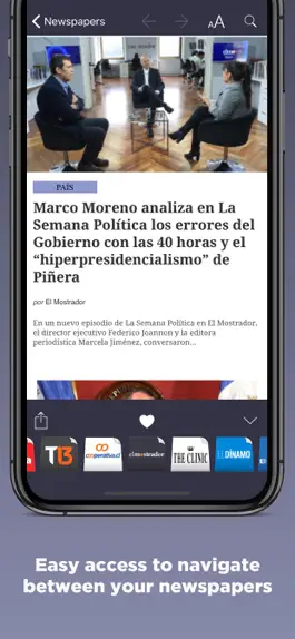 Game screenshot Chilean Newspapers hack