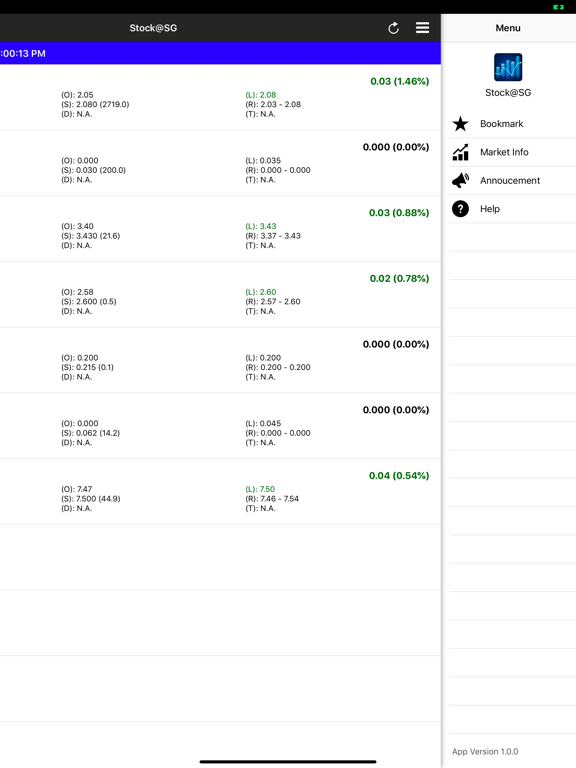 Screenshot #5 pour Stock@SG