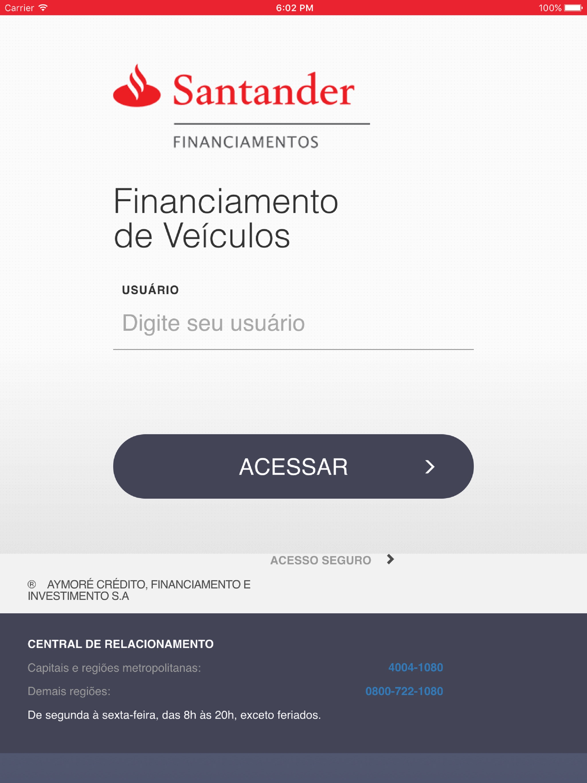 Financiamento Lojista