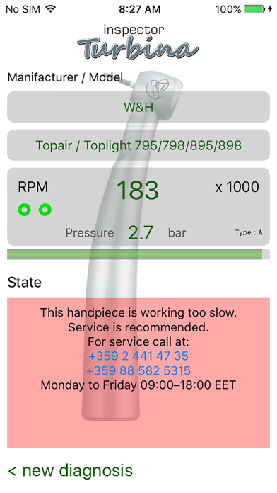 inspector Turbina Screenshot