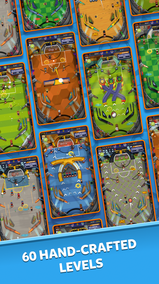 #1. Pinball Soccer World (iOS) Bởi: FarSight Studios