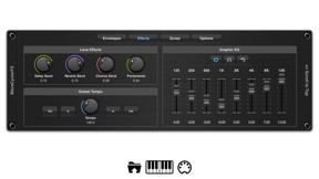 EvolverFX AUv3 Audio Plugin screenshot