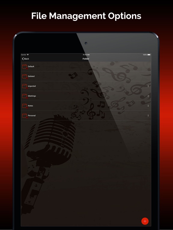 Screenshot #6 pour Quick Recorder: Voice Recorder