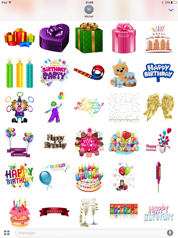 Screenshot #5 pour Happy Birthday Pack
