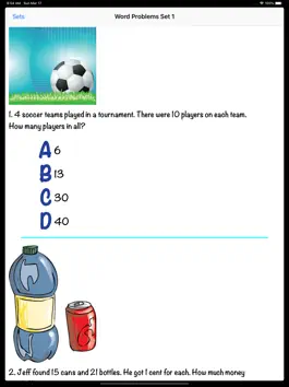 Game screenshot Word Problems 3rd Grade hack