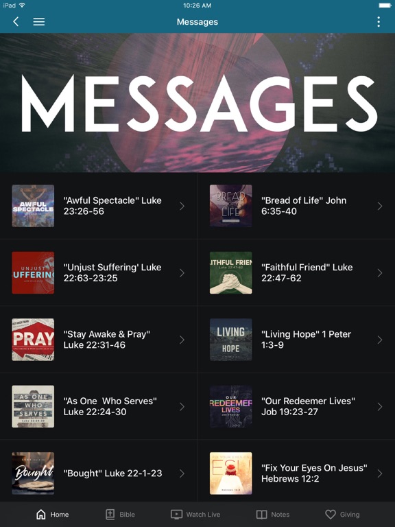 Calvary Fellowship Gig Harbor iPad screenshot 2 - Lifestyle app