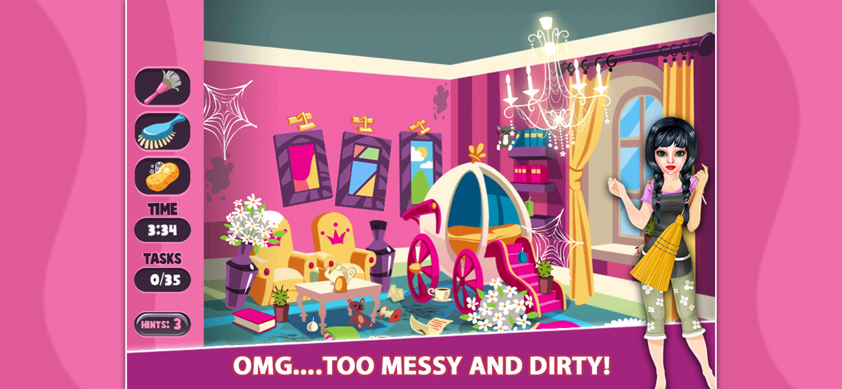 Doll House Cleaning Craft screenshot 6