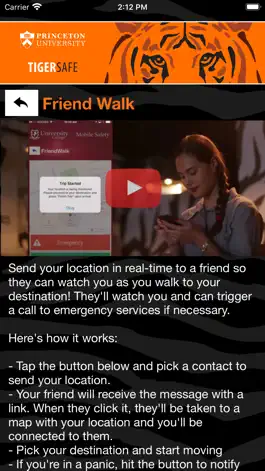 Game screenshot TigerSafe - Princeton hack
