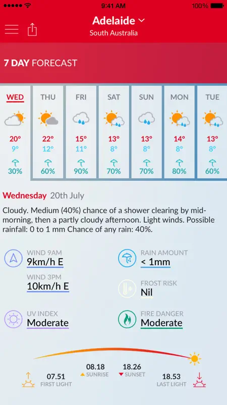 Elders Weather App screenshot 4 of 5