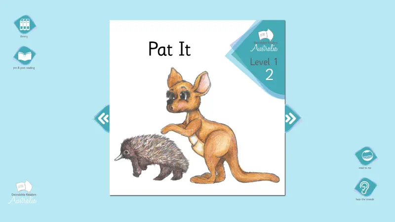 Decodable Readers Australia L1 screenshot 3 of 3
