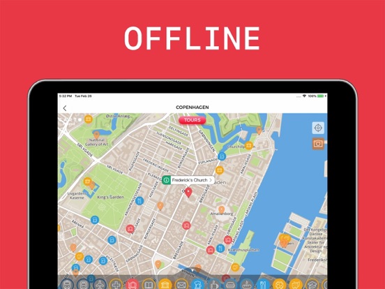 Copenhagen Travel Guide iPad screenshot 4 - Travel app