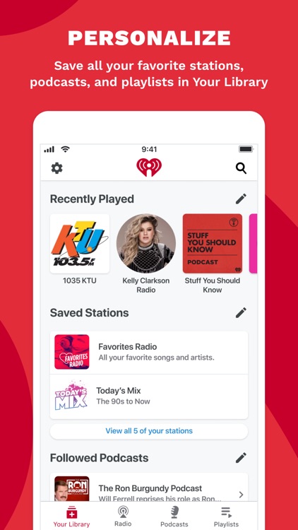 iHeart: Radio, Music, Podcasts screenshot-6