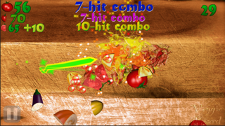 Screenshot #1 pour Veggie Ninja