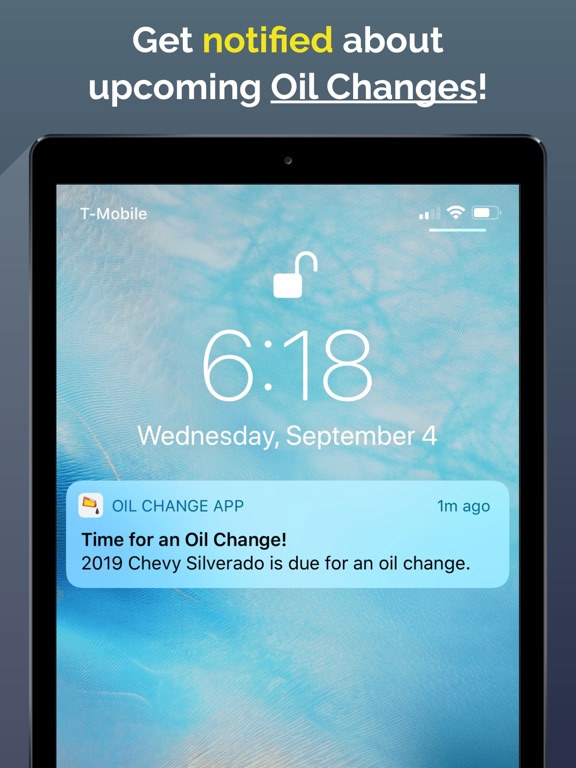 Screenshot #5 pour Oil Change App