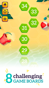 Beekeeper Number Puzzle screenshot