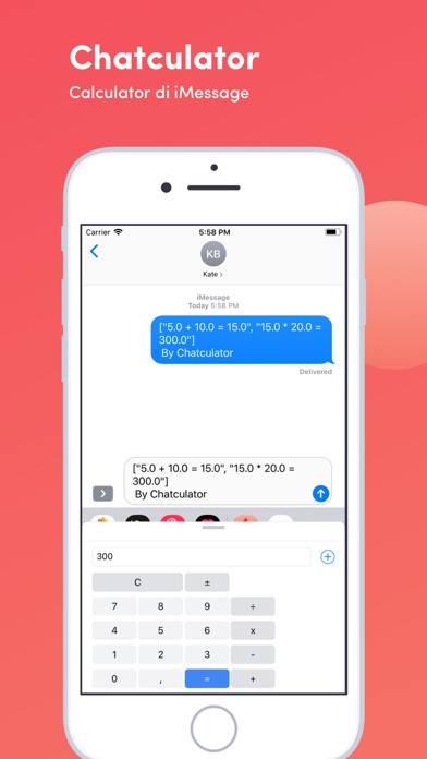 Chatculator: Kalkulator Chat screenshot 3