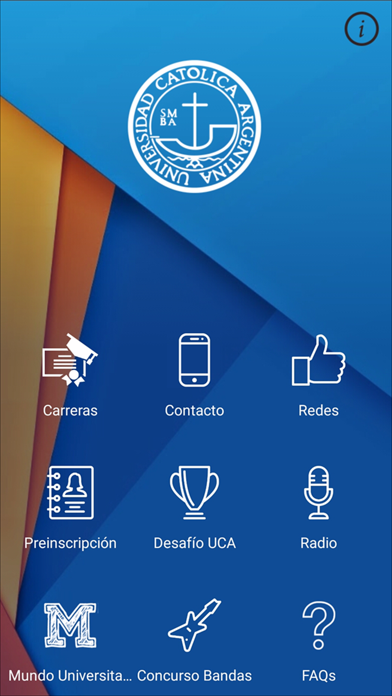Screenshot #1 pour UCA - Departamento de Ingreso
