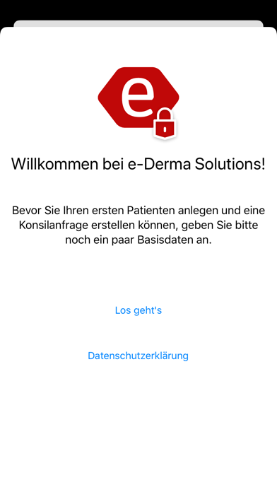e-Derma Solutions Screenshot