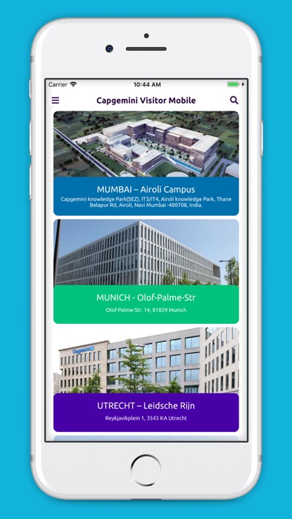 Capgemini Visitor Mobile