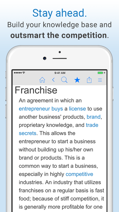 Screenshot #3 pour Business Dictionary by Farlex
