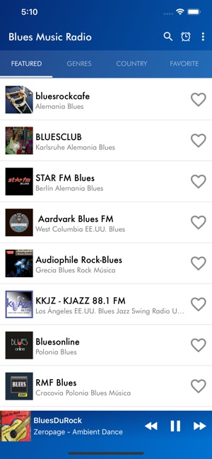 Blues Music Radio Station on the App Store