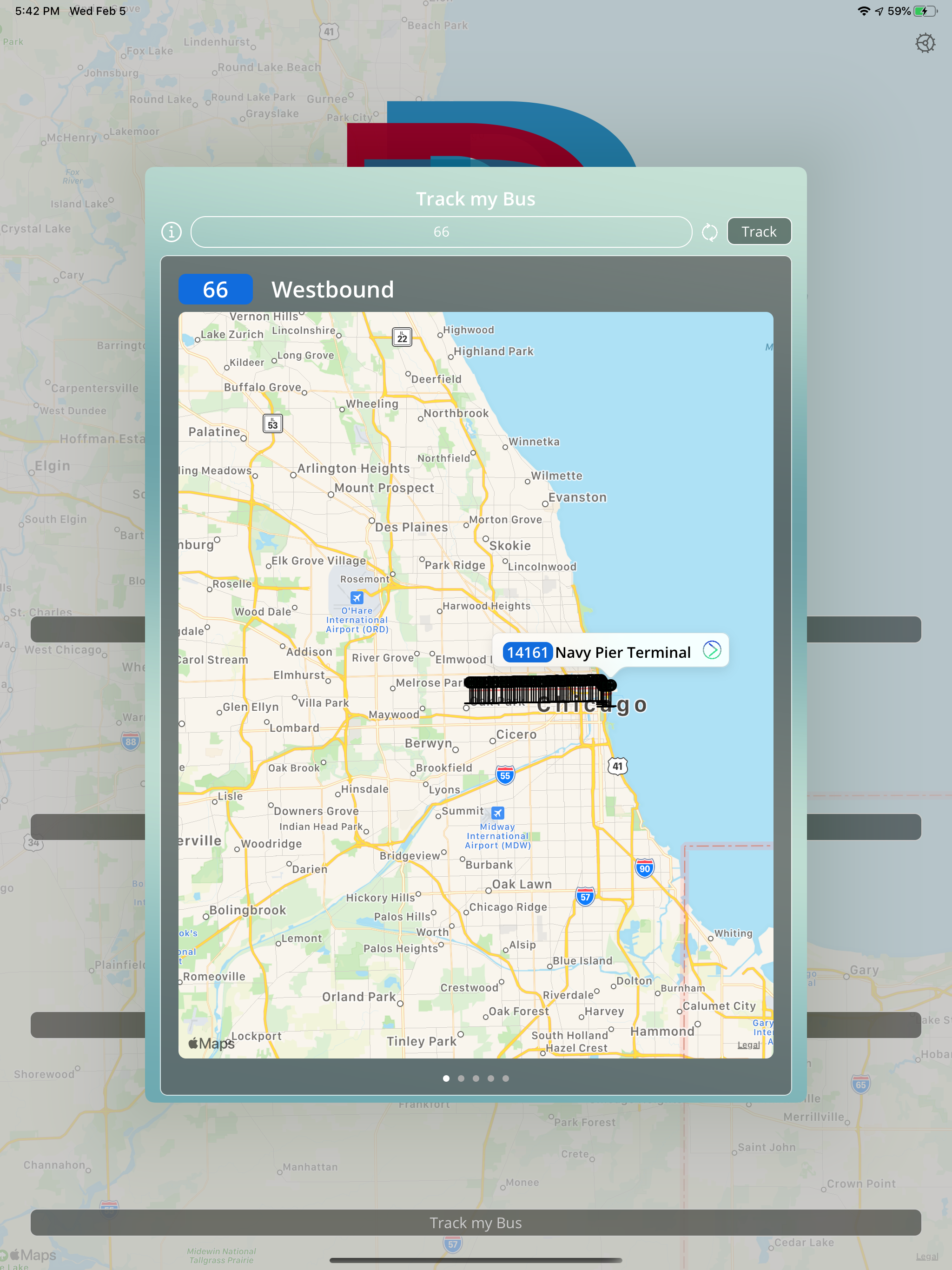 Chicago Transit Planner screenshot 15