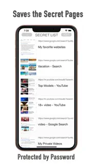 private browser - secret pages iphone screenshot 2