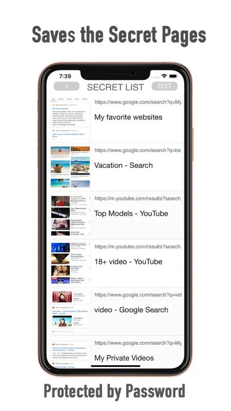 Private Browser - Secret Pages screenshot 2 of 5