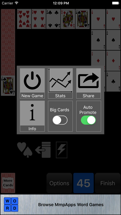 Double Canfield Solitaire Screenshot