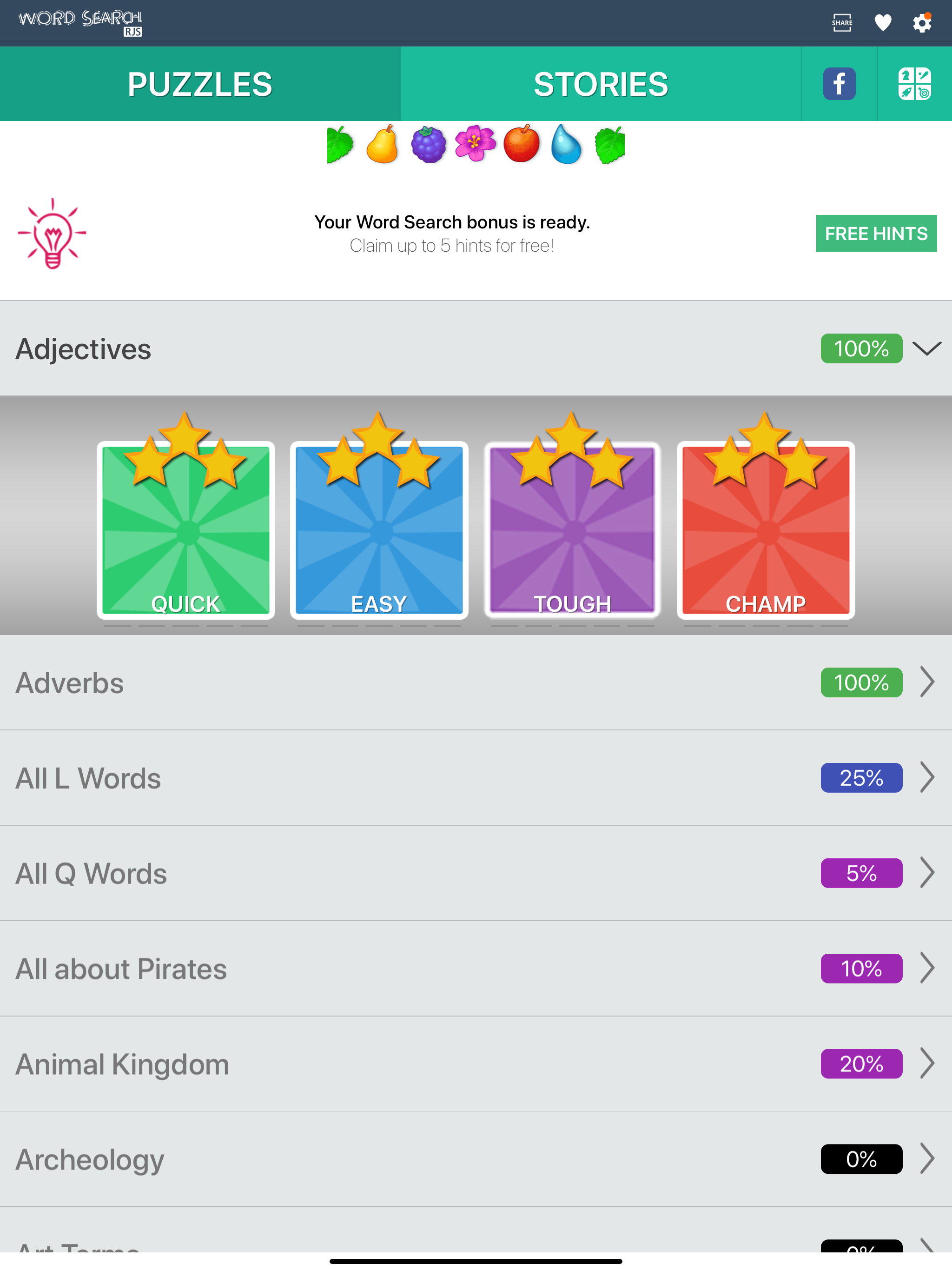 Word Search Puzzles RJS screenshot 8