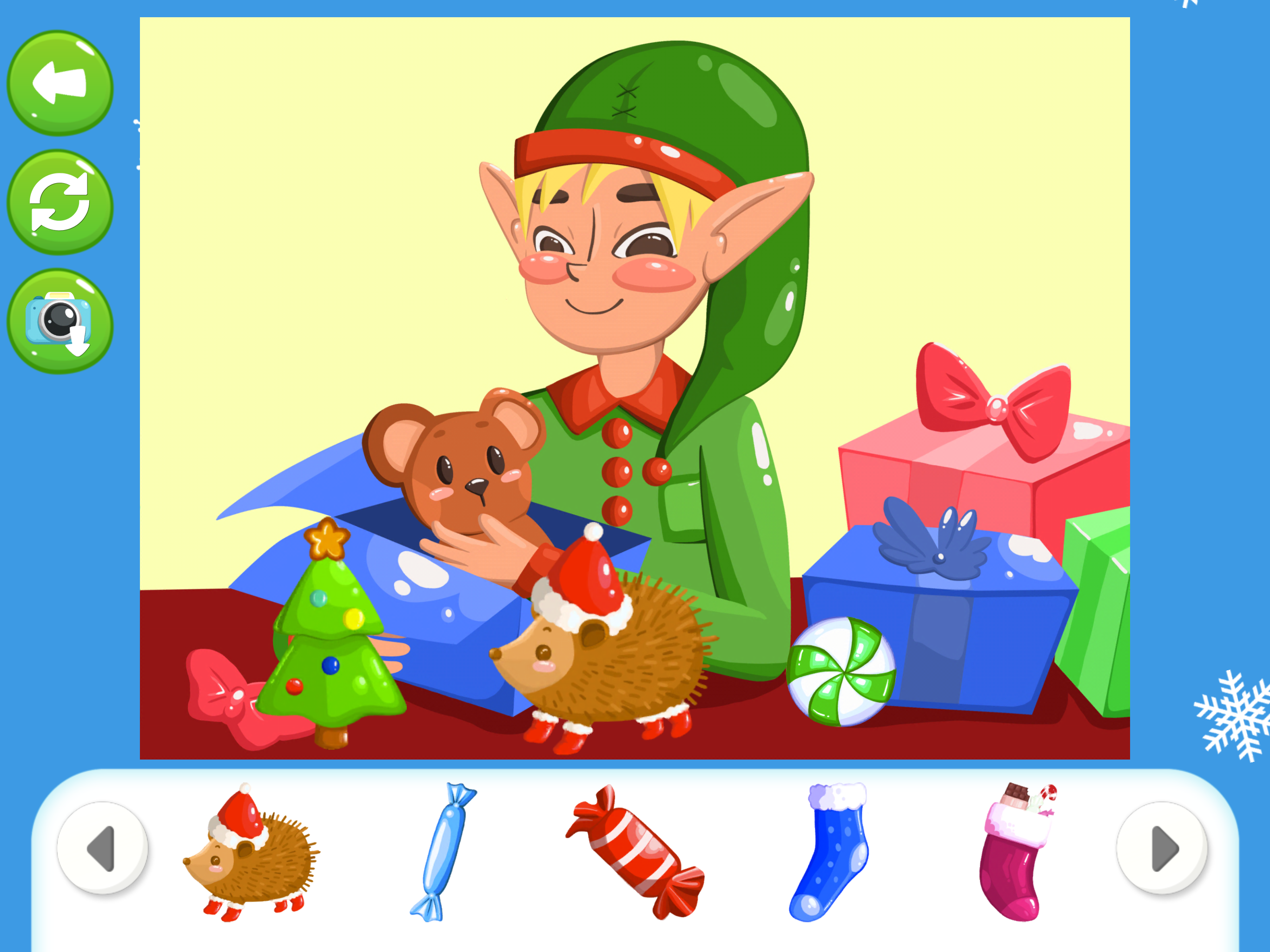 Kids Christmas Colouring Pages