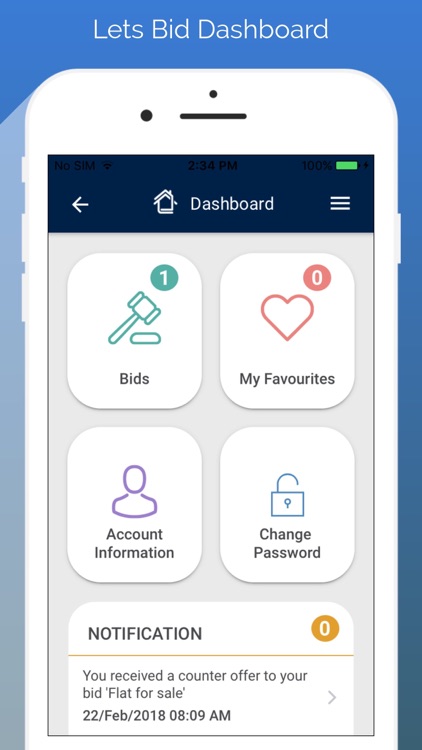 Lets Bid Property|Customer App