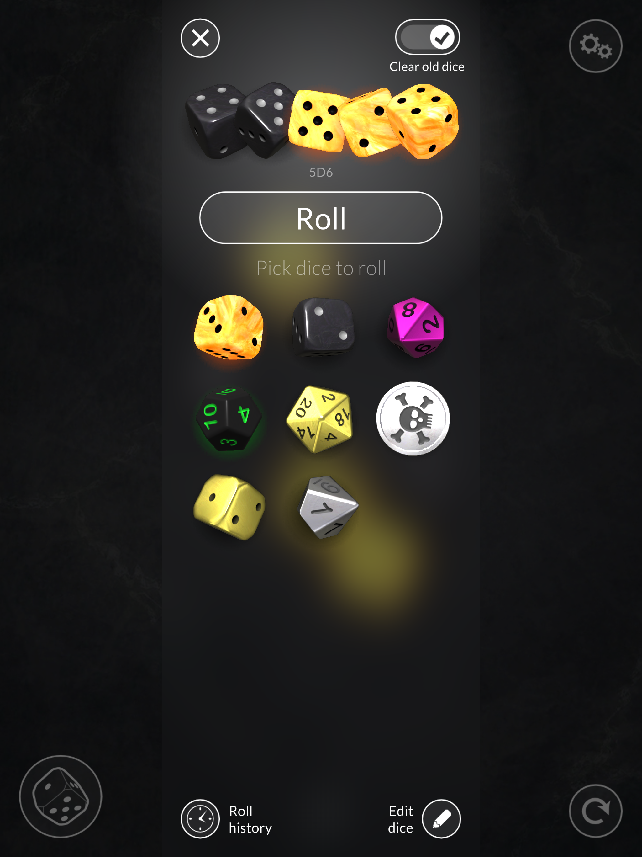 Dice Bag - 3D dice screenshot 15