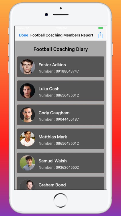 Football Coaching Diary screenshot-9