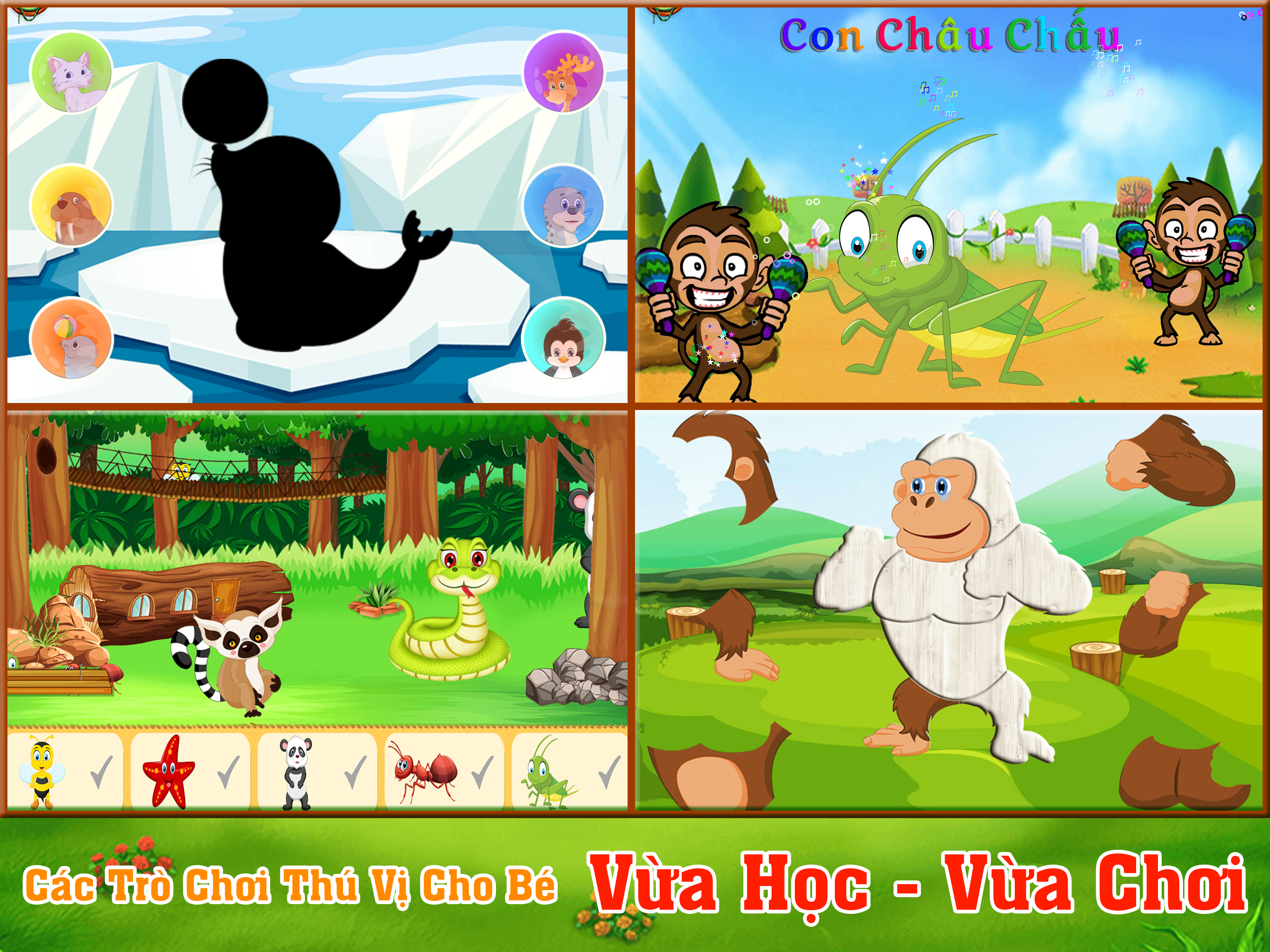 Thế Giới Động Vật Cho Bé screenshot 6