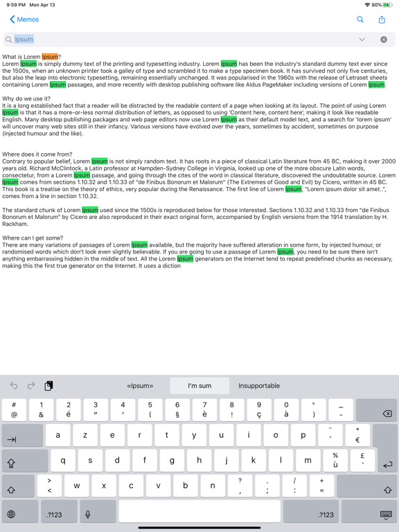 Screenshot #6 pour Memocode