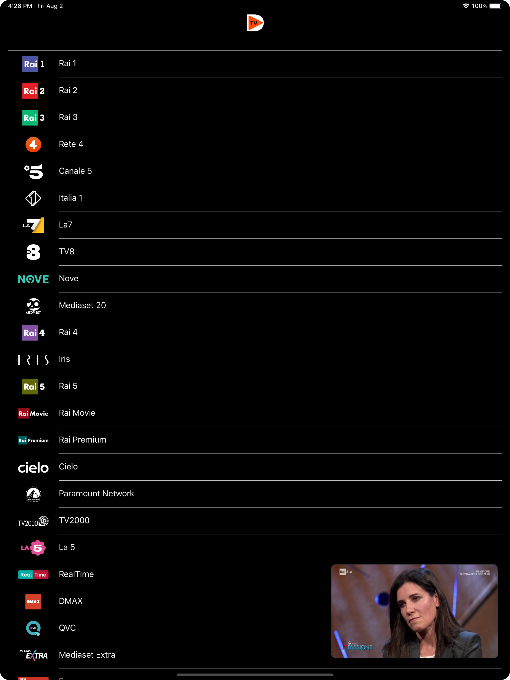 DTV - TV Italia screenshot 10
