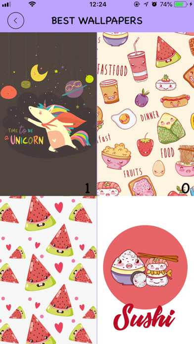Cute Girly Wallpaper Screenshot