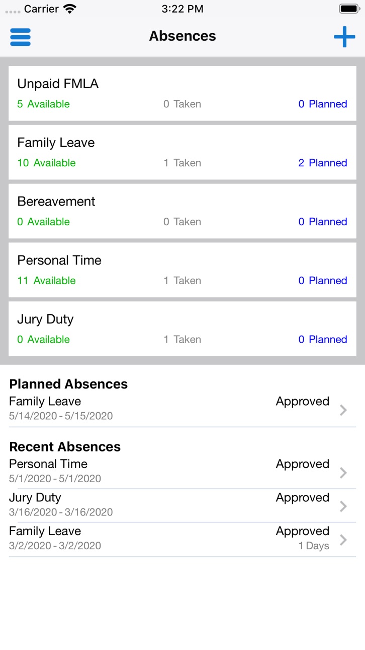 iPhone screenshot