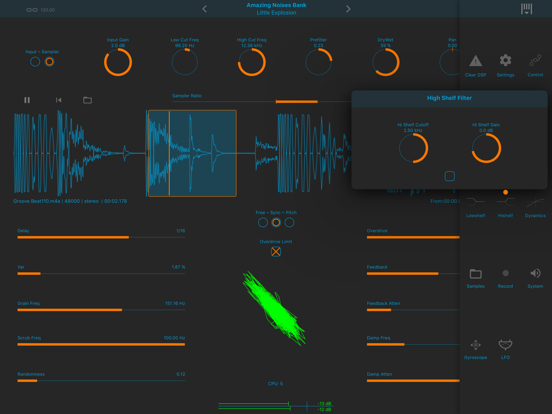 Dedalus - Delay Audio Mangler iPad app afbeelding 3