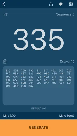 Game screenshot Random Number Generator App hack