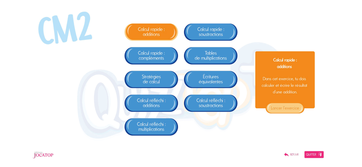 Quizztop - Calcul screenshot 2