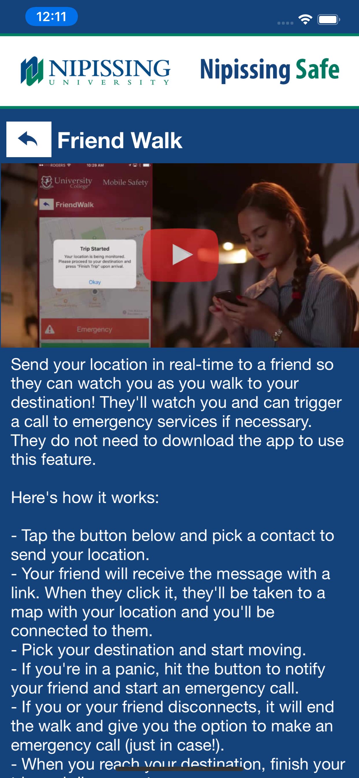 Nipissing Safe screenshot 3