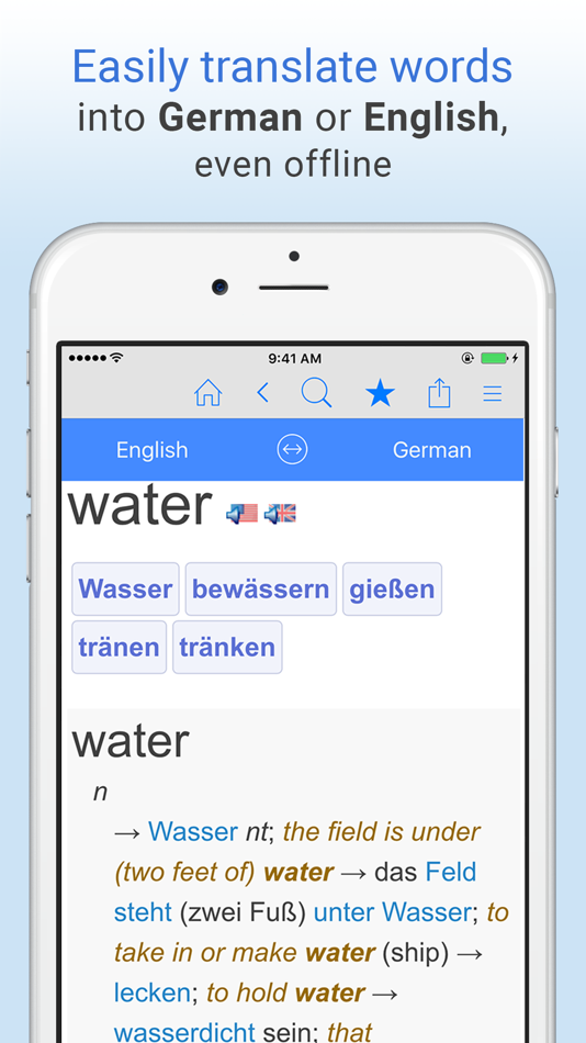 English-German Dictionary. - 3.5.1 - (iOS)