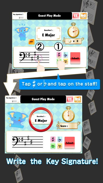 How to cancel & delete Bastien KeySignatureFlashcards from iphone & ipad 3