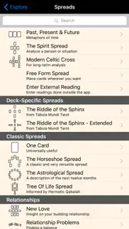 tabula mundi tarot iphone screenshot 3
