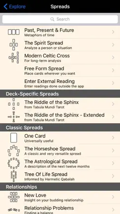 Tabula Mundi Tarot iPhone image 3