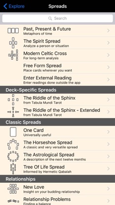 Tabula Mundi Tarot screenshot 3