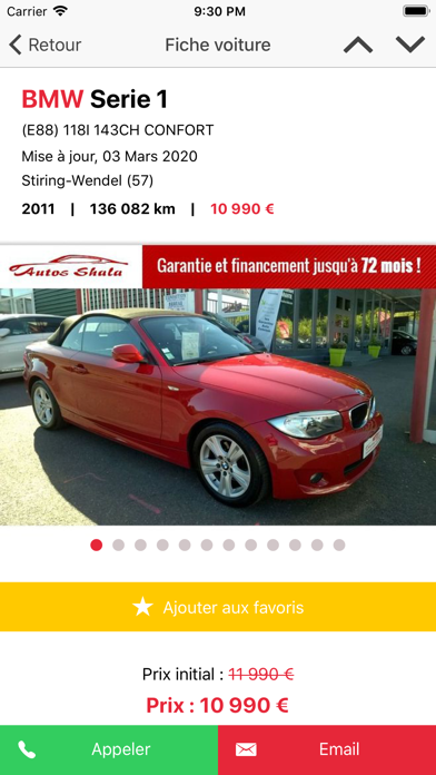 Screenshot #3 pour Autos Shala - achat vente auto