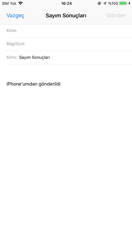 Sayım Programı screenshot-3